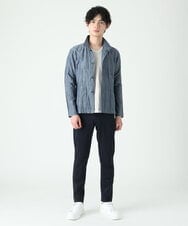 MKLGS51140 MK MICHEL KLEIN HOMME(MKミッシェルクランオム) スマートストレッチパンツ ネイビー(57)