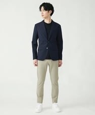 MKLGS51140 MK MICHEL KLEIN HOMME(MKミッシェルクランオム) スマートストレッチパンツ アイボリー(80)