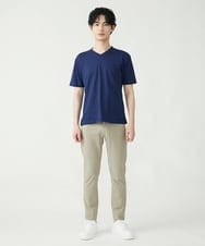 MKLGS51140 MK MICHEL KLEIN HOMME(MKミッシェルクランオム) スマートストレッチパンツ アイボリー(80)