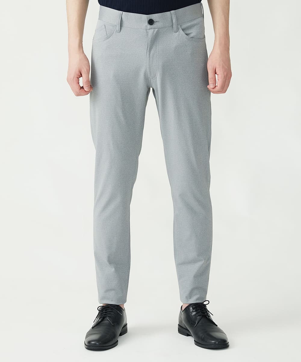 MKLGS51140 MK MICHEL KLEIN HOMME(MKミッシェルクランオム) スマートストレッチパンツ グレー(92)