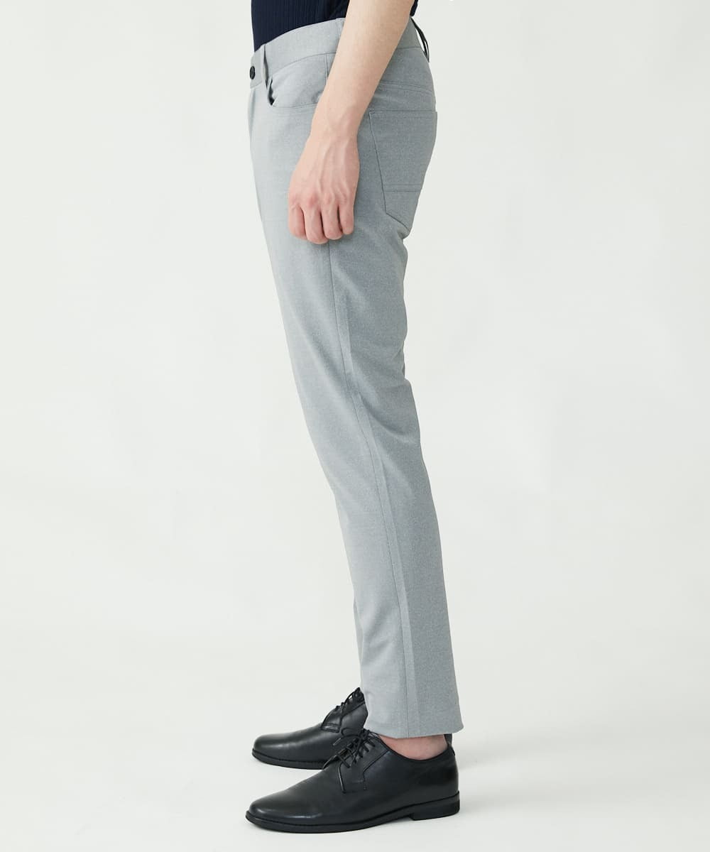 MKLGS51140 MK MICHEL KLEIN HOMME(MKミッシェルクランオム) スマートストレッチパンツ グレー(92)