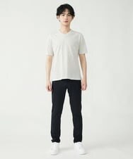 MKLGS51140 MK MICHEL KLEIN HOMME(MKミッシェルクランオム) スマートストレッチパンツ ブラック(94)