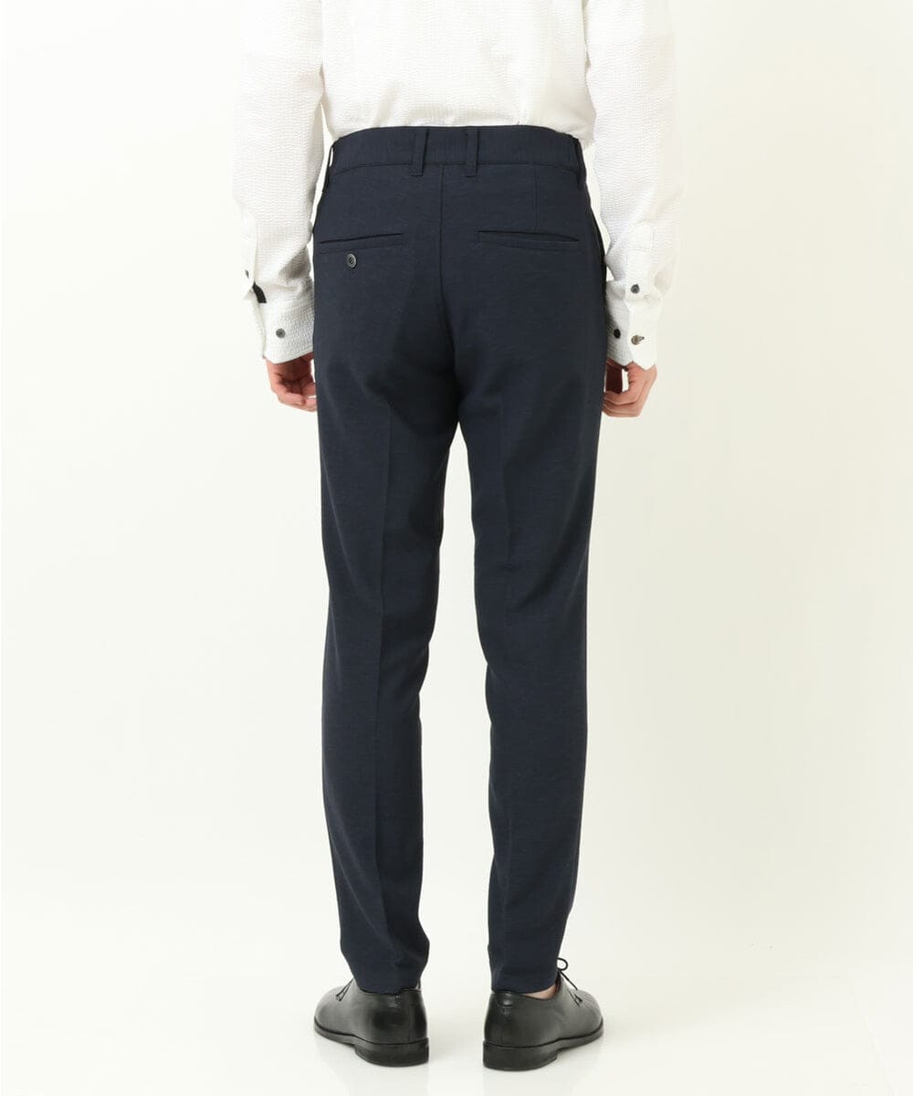 MKLGS60140 MK MICHEL KLEIN HOMME(MKミッシェルクランオム) ドライストレッチスラックス ネイビー(57)