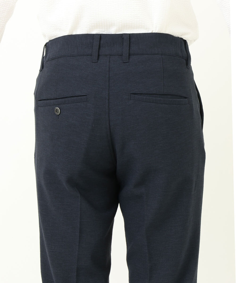 MKLGS60140 MK MICHEL KLEIN HOMME(MKミッシェルクランオム) ドライストレッチスラックス ネイビー(57)