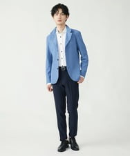 MKLGS60140 MK MICHEL KLEIN HOMME(MKミッシェルクランオム) ドライストレッチスラックス ネイビー(57)