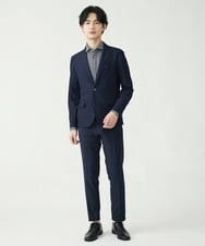 MKLGS60140 MK MICHEL KLEIN HOMME(MKミッシェルクランオム) ドライストレッチスラックス ネイビー(57)