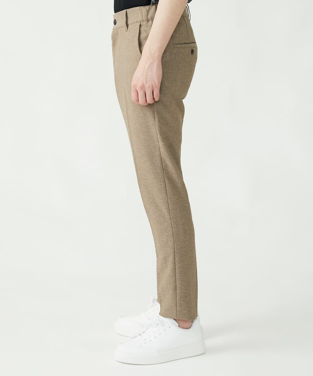 MKLGS60140 MK MICHEL KLEIN HOMME(MKミッシェルクランオム) ドライストレッチスラックス ベージュ(83)