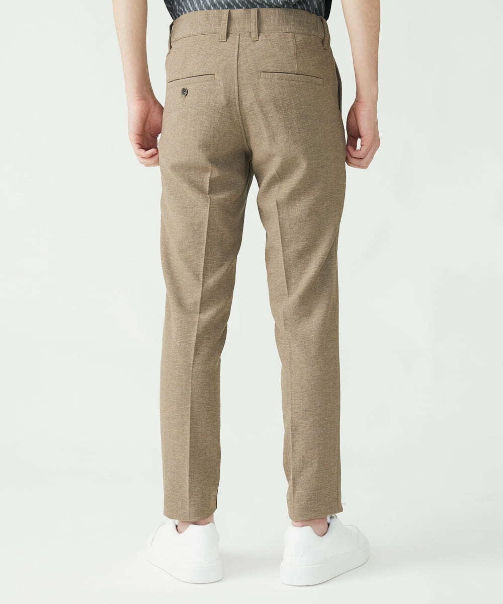 MKLGS60140 MK MICHEL KLEIN HOMME(MKミッシェルクランオム) ドライストレッチスラックス ベージュ(83)