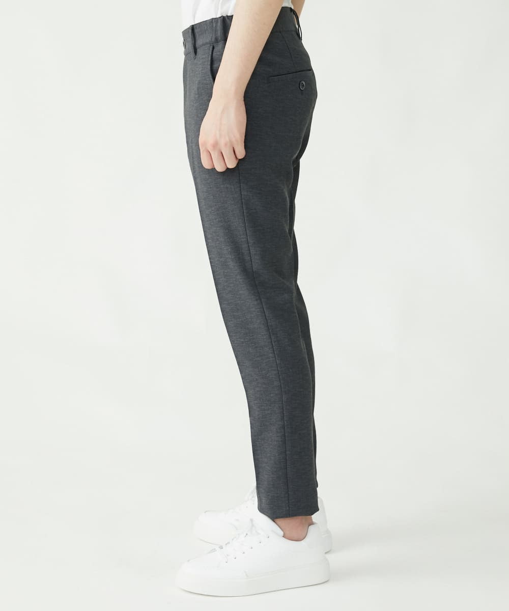 MKLGS60140 MK MICHEL KLEIN HOMME(MKミッシェルクランオム) ドライストレッチスラックス ダークグレー(93)