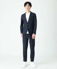 MKLGS66130 MK MICHEL KLEIN HOMME(MKミッシェルクランオム) 【トリコメッシュ】 クールマックス セットアップパンツ ネイビー(57)