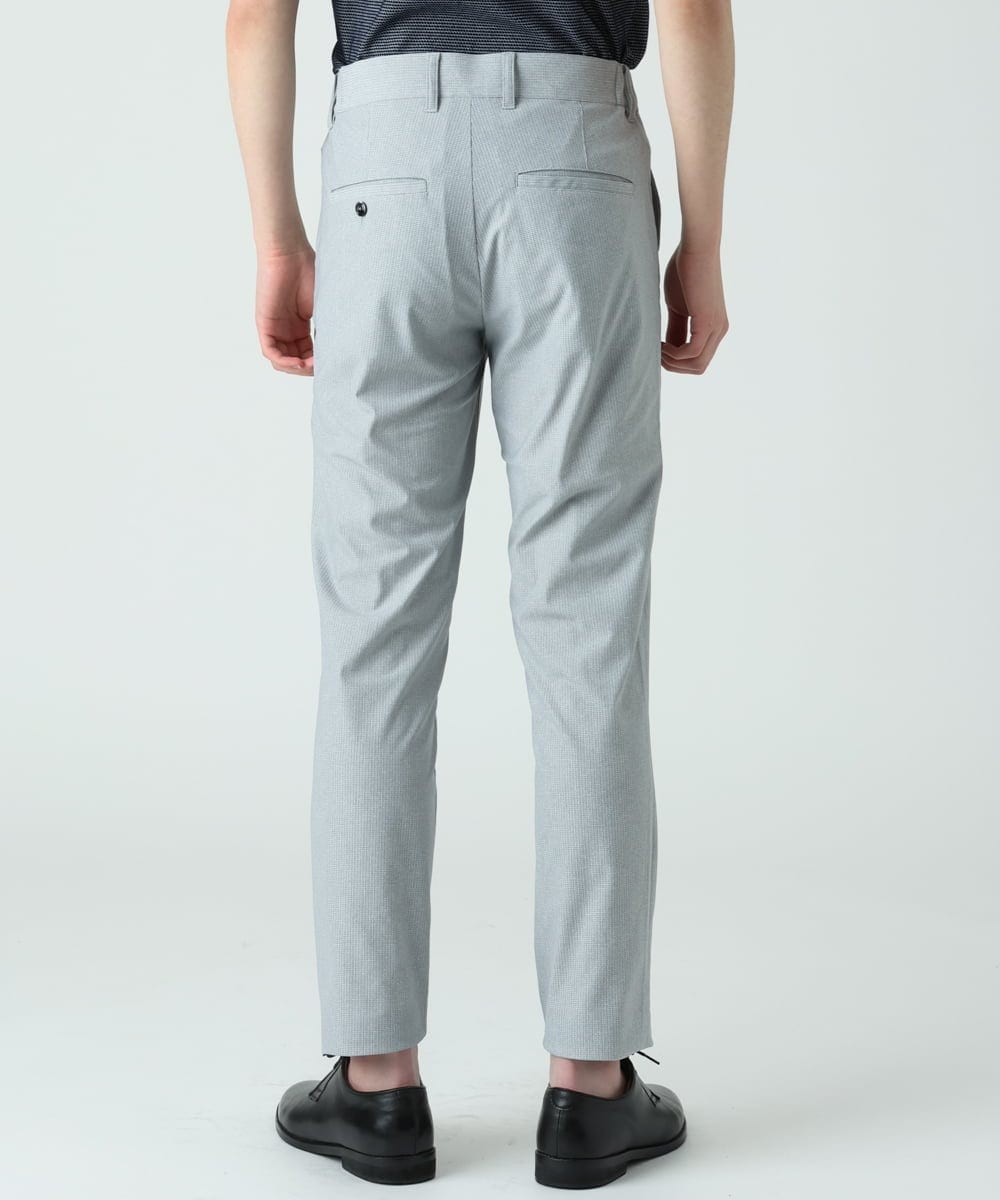 MKLGS66130 MK MICHEL KLEIN HOMME(MKミッシェルクランオム) 【トリコメッシュ】 クールマックス セットアップパンツ グレー(92)