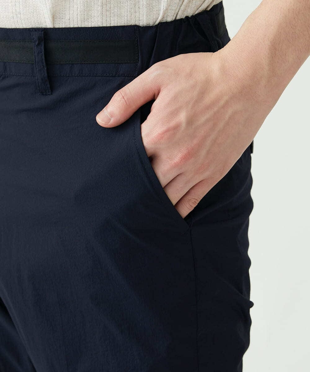 MKLGS76130 MK MICHEL KLEIN HOMME(MKミッシェルクランオム) ドライナイロンパンツ ネイビー(57)