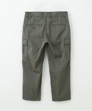 MKLGT42130 MK MICHEL KLEIN HOMME(MKミッシェルクランオム) ストレッチカーゴクロップドパンツ カーキ(36)
