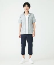 MKLGT42130 MK MICHEL KLEIN HOMME(MKミッシェルクランオム) ストレッチカーゴクロップドパンツ ネイビー(57)