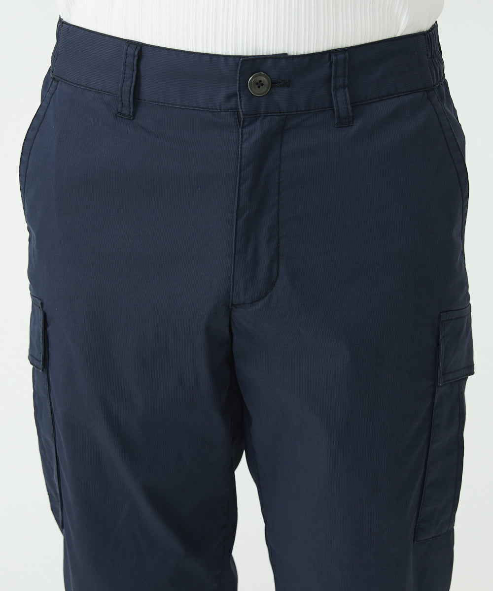 MKLGT42130 MK MICHEL KLEIN HOMME(MKミッシェルクランオム) ストレッチカーゴクロップドパンツ ネイビー(57)