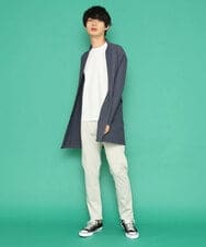 MKLGU04090 MK MICHEL KLEIN HOMME(MKミッシェルクランオム) スリムストレッチパンツ アイボリー(80)