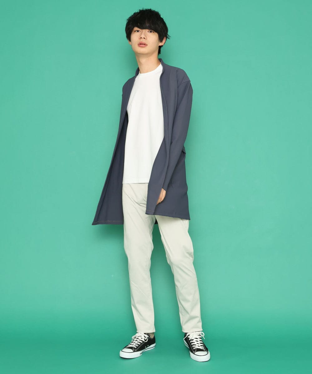 MKLGU04090 MK MICHEL KLEIN HOMME(MKミッシェルクランオム) スリムストレッチパンツ アイボリー(80)