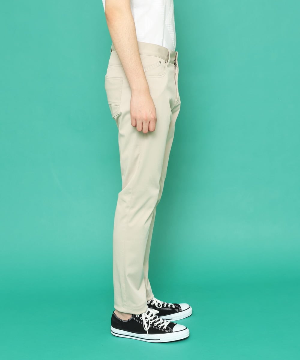 MKLGU04090 MK MICHEL KLEIN HOMME(MKミッシェルクランオム) スリムストレッチパンツ ベージュ(82)