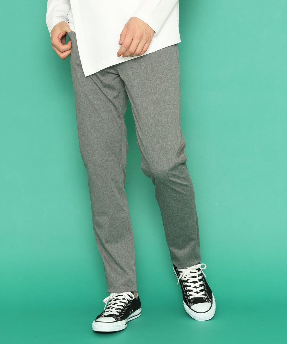 MKLGU04090 MK MICHEL KLEIN HOMME(MKミッシェルクランオム) スリムストレッチパンツ グレー(92)