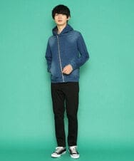 MKLGU04090 MK MICHEL KLEIN HOMME(MKミッシェルクランオム) スリムストレッチパンツ ブラック(94)