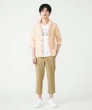 MKLGU08127 MK MICHEL KLEIN HOMME(MKミッシェルクランオム) ストレッチクロップドパンツ ベージュ(83)