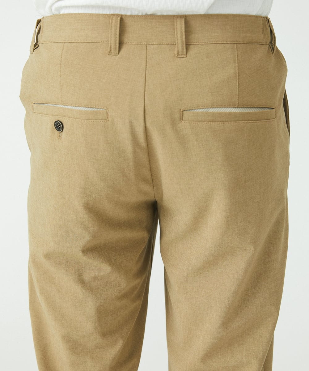 MKLGU08127 MK MICHEL KLEIN HOMME(MKミッシェルクランオム) ストレッチクロップドパンツ ベージュ(83)