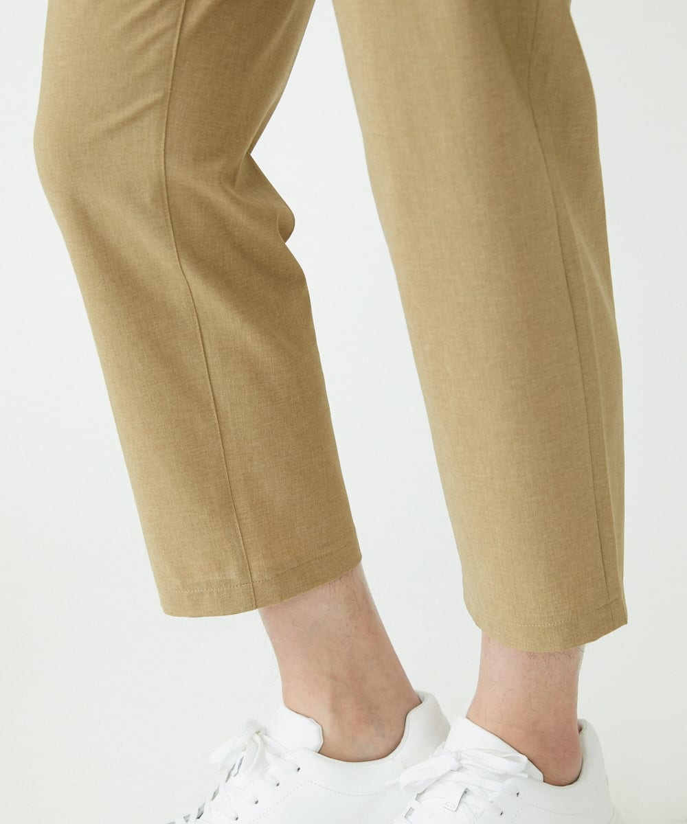 MKLGU08127 MK MICHEL KLEIN HOMME(MKミッシェルクランオム) ストレッチクロップドパンツ ベージュ(83)