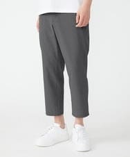 MKLGU08127 MK MICHEL KLEIN HOMME(MKミッシェルクランオム) ストレッチクロップドパンツ グレー(92)
