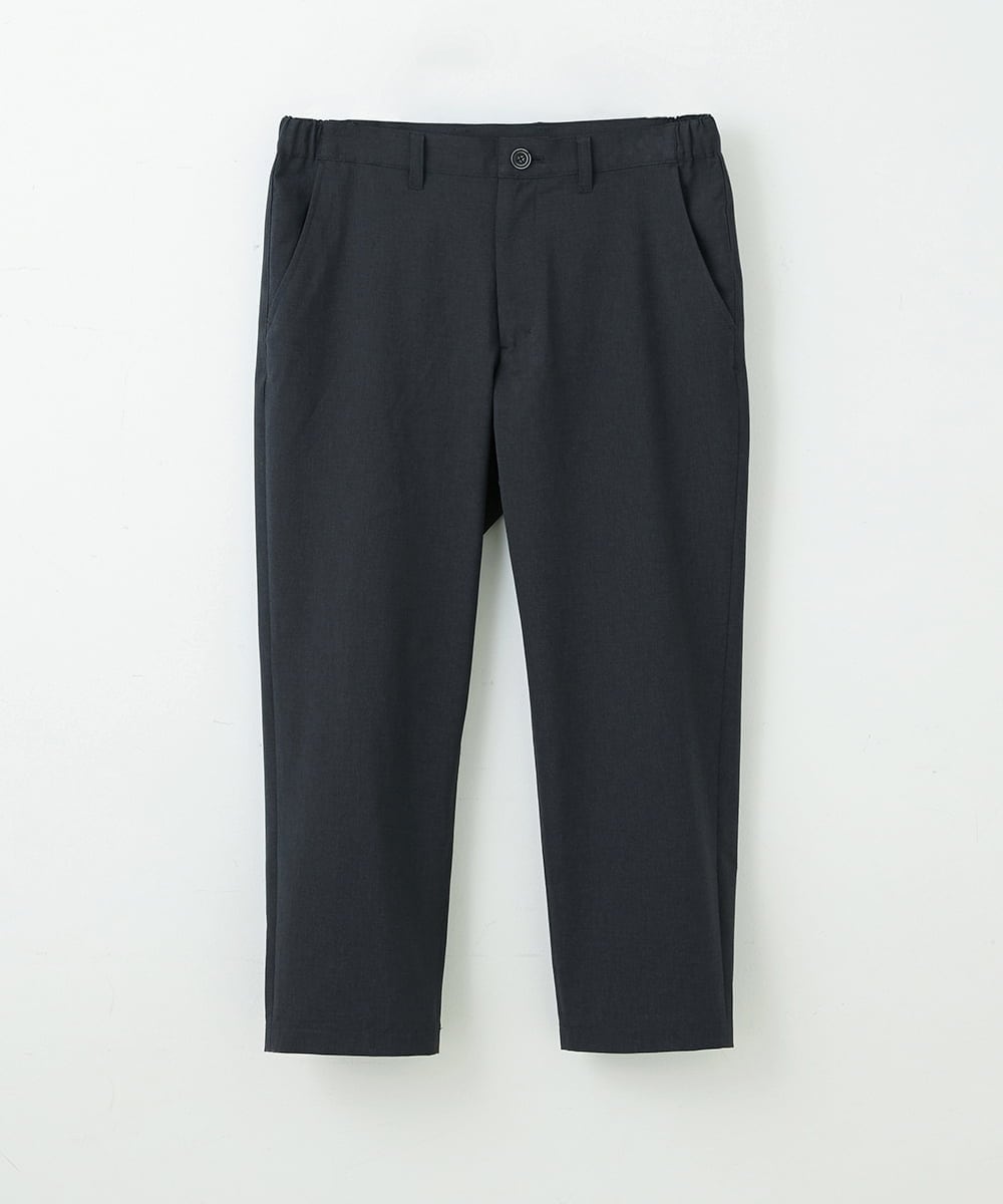 MKLGU08127 MK MICHEL KLEIN HOMME(MKミッシェルクランオム) ストレッチクロップドパンツ ダークグレー(93)