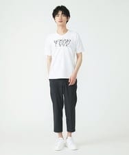 MKLGU08127 MK MICHEL KLEIN HOMME(MKミッシェルクランオム) ストレッチクロップドパンツ ダークグレー(93)
