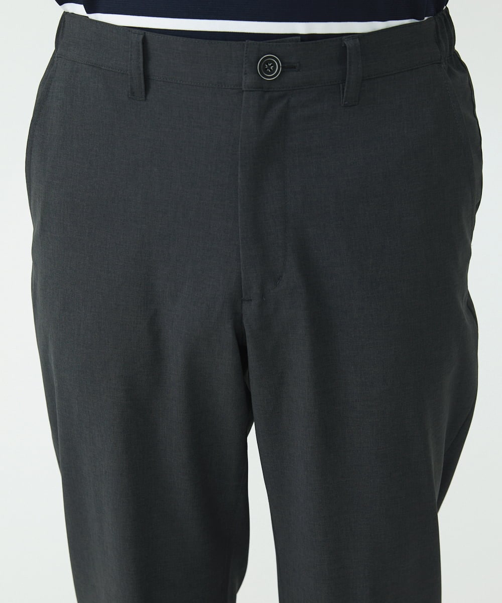 MKLGU08127 MK MICHEL KLEIN HOMME(MKミッシェルクランオム) ストレッチクロップドパンツ ダークグレー(93)