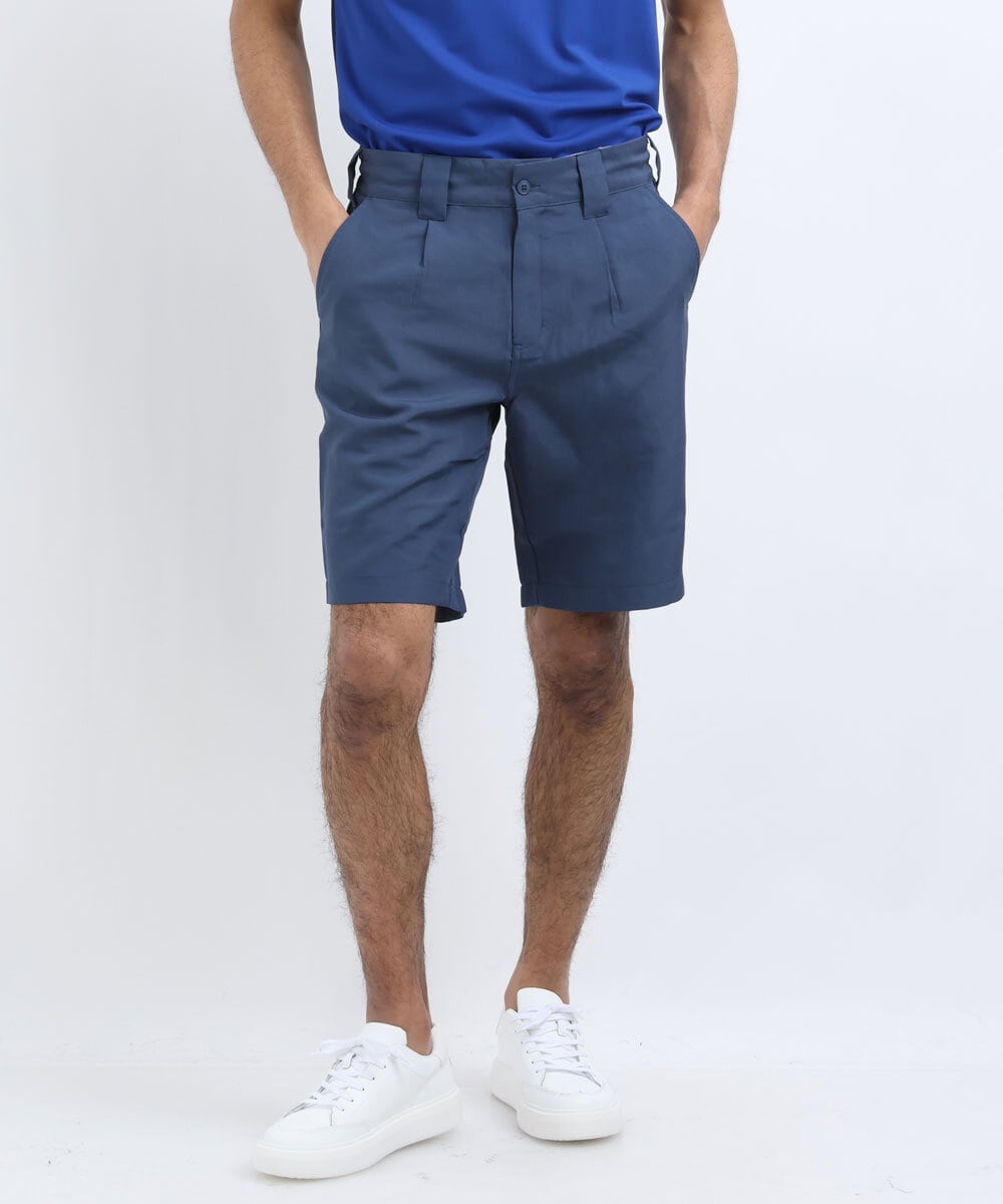 MKLGU70070 MK MICHEL KLEIN HOMME(MKミッシェルクランオム) ショートパンツ ブルー(55)