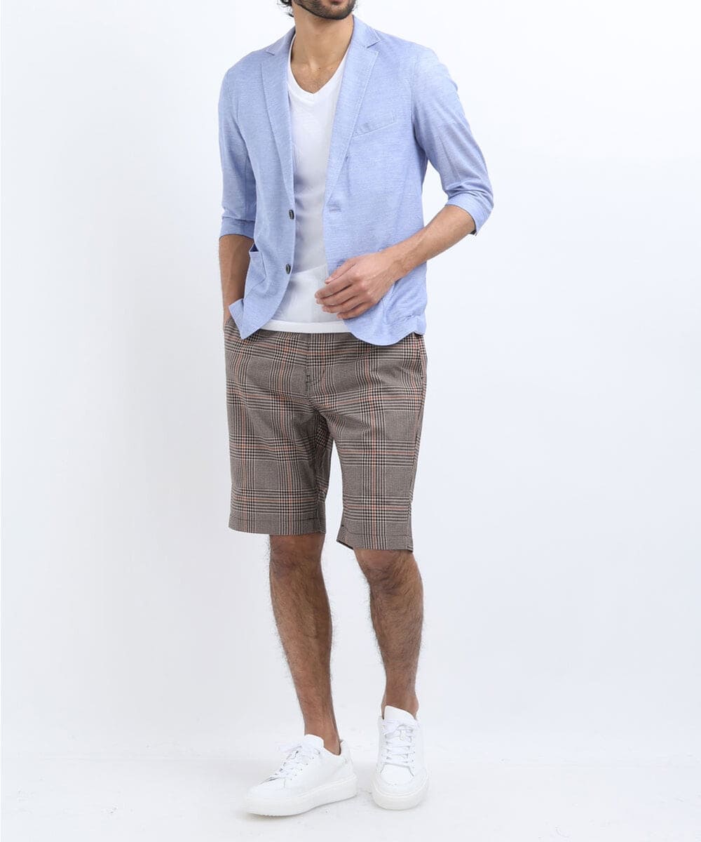 MKLGU71070 MK MICHEL KLEIN HOMME(MKミッシェルクランオム) ショートパンツ ベージュ(83)