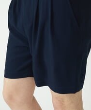 MKLGU89090 MK MICHEL KLEIN HOMME(MKミッシェルクランオム) サテンショートパンツ ネイビー(57)