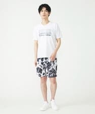 MKLGU89090 MK MICHEL KLEIN HOMME(MKミッシェルクランオム) サテンショートパンツ ブラック(94)