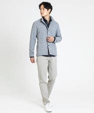 MKLGV56136 MK MICHEL KLEIN HOMME(MKミッシェルクランオム) RENAPES / ピケストレッチパンツ アイボリー(80)