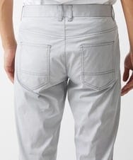 MKLGV59140 MK MICHEL KLEIN HOMME(MKミッシェルクランオム) ベーシックパンツ / ピケストレッチ ライトグレー