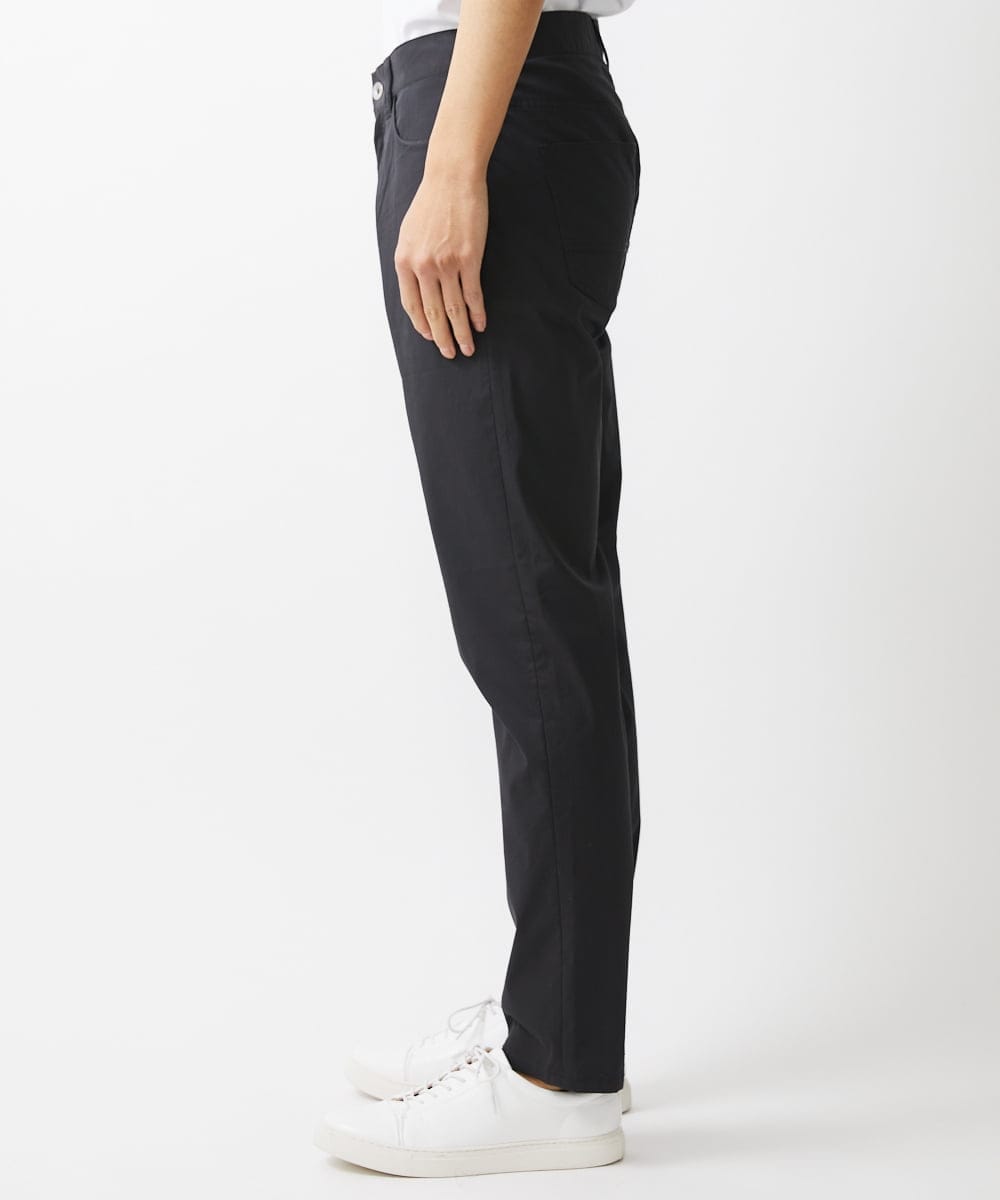 MKLGV59140 MK MICHEL KLEIN HOMME(MKミッシェルクランオム) ベーシックパンツ / ピケストレッチ ブラック