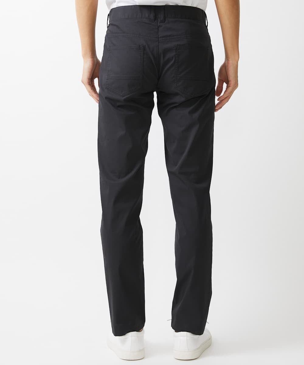 MKLGV59140 MK MICHEL KLEIN HOMME(MKミッシェルクランオム) ベーシックパンツ / ピケストレッチ ブラック