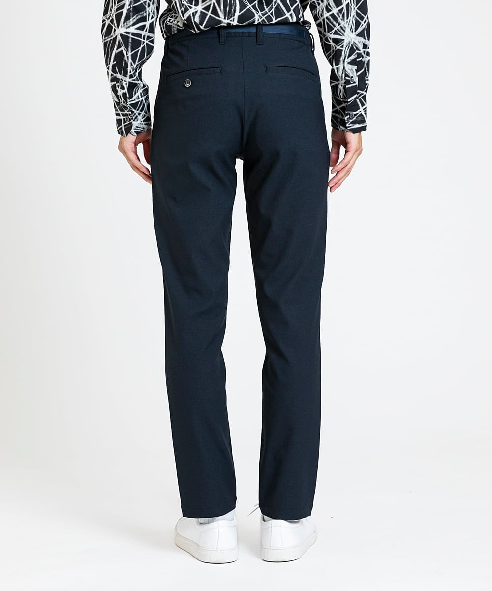 MKLGV72150 MK MICHEL KLEIN HOMME(MKミッシェルクランオム) Reflax / オックスストレッチパンツ 【セットアップ対応】 ネイビー(57)