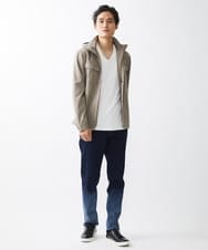 MKLGX02190 MK MICHEL KLEIN HOMME(MKミッシェルクランオム) グラデーションストレッチデニム ネイビー