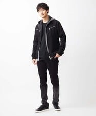 MKLGX02190 MK MICHEL KLEIN HOMME(MKミッシェルクランオム) グラデーションストレッチデニム ブラック