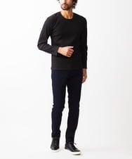 MKLGX04090 MK MICHEL KLEIN HOMME(MKミッシェルクランオム) 【全５サイズ展開】マジックストレッチパンツ ネイビー(57)