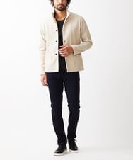 MKLGX04090 MK MICHEL KLEIN HOMME(MKミッシェルクランオム) 【全５サイズ展開】マジックストレッチパンツ ネイビー(57)