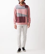 MKLGX04090 MK MICHEL KLEIN HOMME(MKミッシェルクランオム) 【全５サイズ展開】マジックストレッチパンツ アイボリー(80)