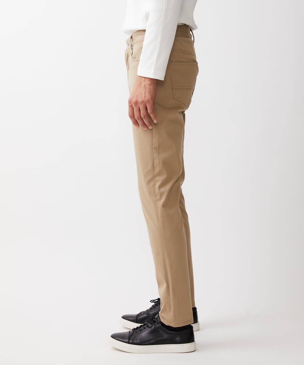MKLGX04090 MK MICHEL KLEIN HOMME(MKミッシェルクランオム) 【全５サイズ展開】マジックストレッチパンツ ベージュ(83)