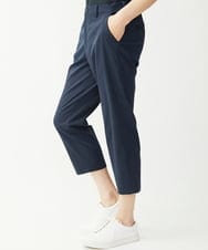 MKLGX08120 MK MICHEL KLEIN HOMME(MKミッシェルクランオム) 【大きいサイズあり】クロップドパンツ / ウォッシュドツイル ネイビー