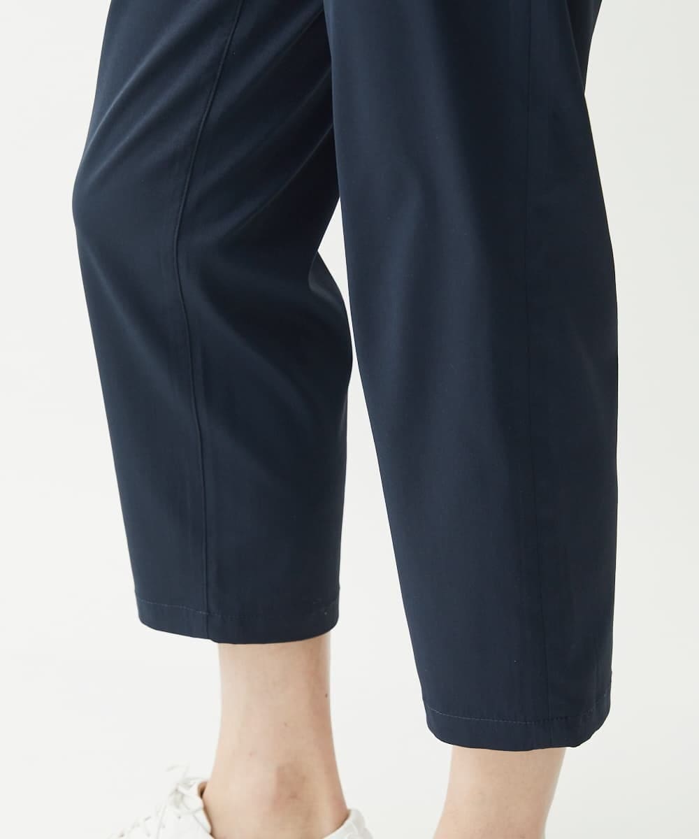 MKLGX08120 MK MICHEL KLEIN HOMME(MKミッシェルクランオム) 【大きいサイズあり】クロップドパンツ / ウォッシュドツイル ネイビー