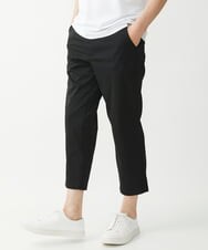 MKLGX08120 MK MICHEL KLEIN HOMME(MKミッシェルクランオム) 【大きいサイズあり】クロップドパンツ / ウォッシュドツイル ブラック