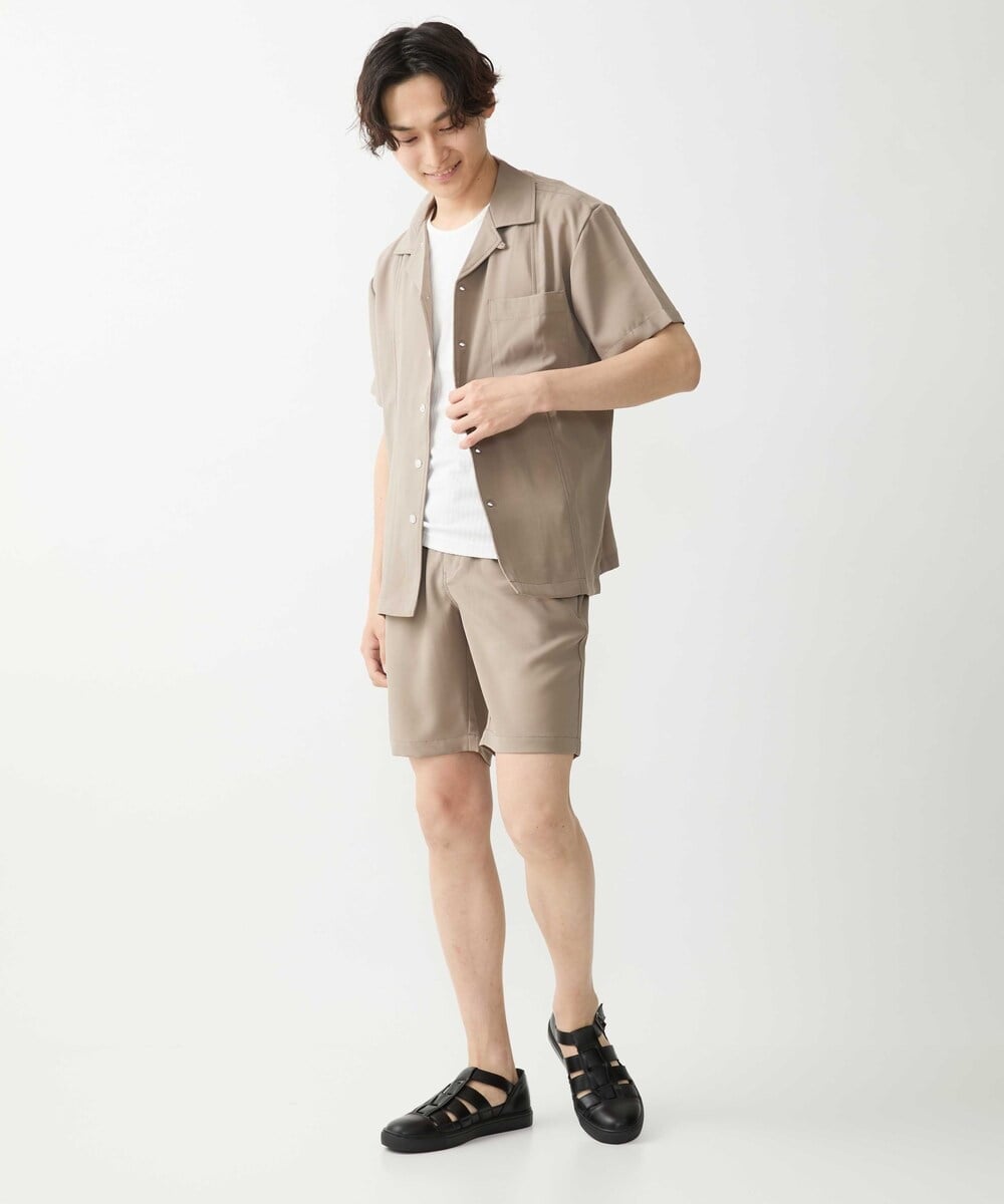 MKLGX33090 MK MICHEL KLEIN HOMME アイスクールショーツ